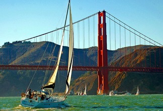 Passeio de catamarã pela baía de San Francisco