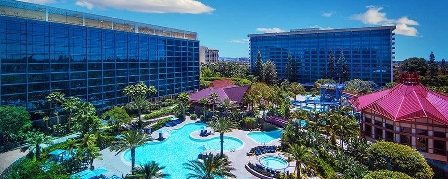 Hotéis próximos ao parque Disneyland na Califórnia