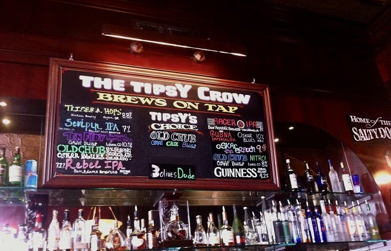  Bar The Tipsy Crow na região de Gaslamp Quarter em San Diego