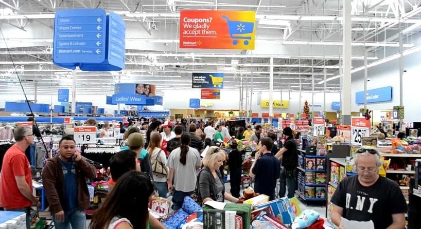 Supermercado Walmart em San Diego