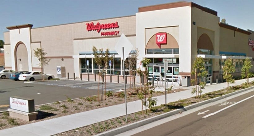 Walgreens para comprar shampoo e condicionador em San Diego