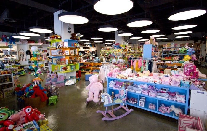 Loja de brinquedos em Los Angeles 