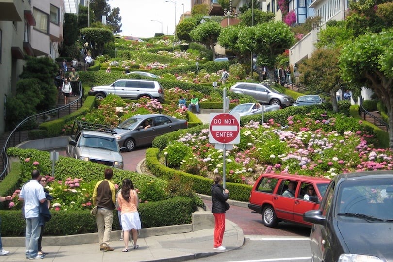 Movimentação de turistas no mês de março em San Francisco 