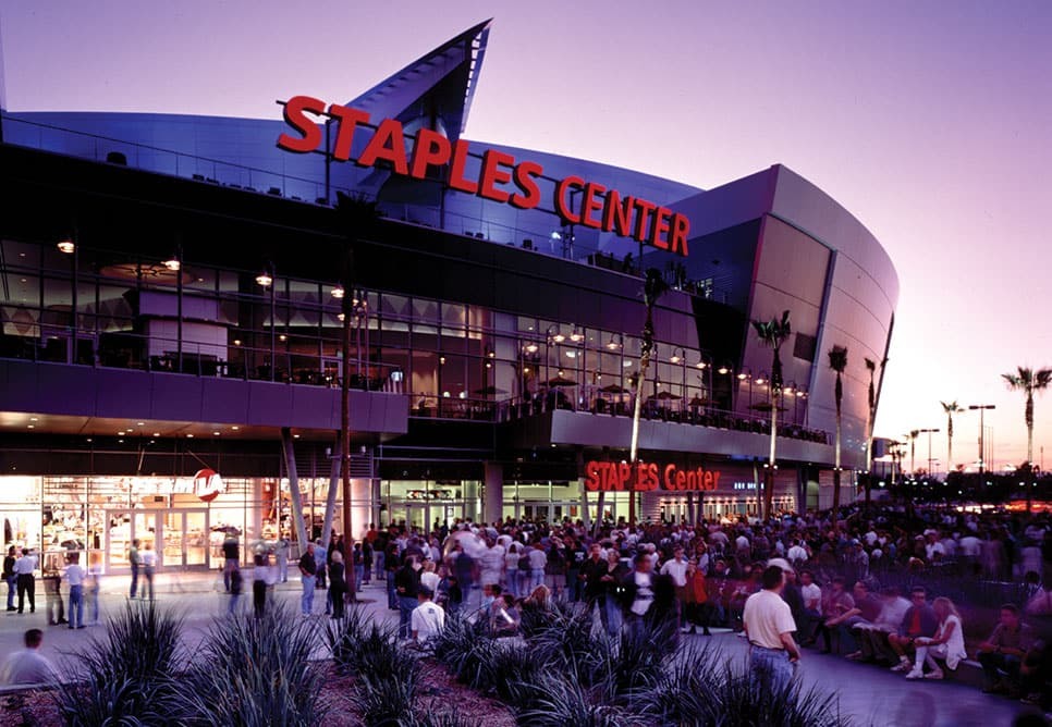 Estádio para assistir NBA e o Los Angeles Lakers em Los Angeles 