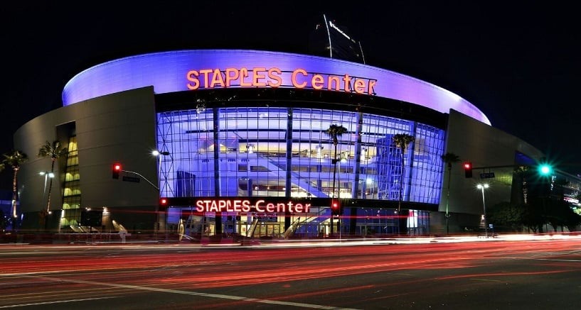 Staples Center para assistir o Los Angeles Lakers da NBA