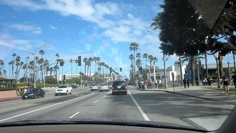 Viagem de carro de Santa Mônica à Monterey