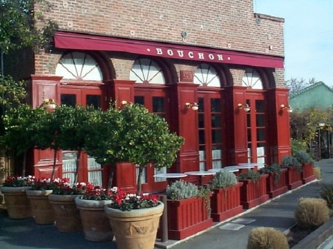 Restaurante Bouchon Bistro em Napa Valley 