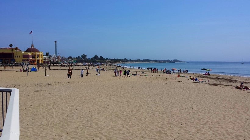 Praia Santa Cruz Main Beach em Santa Cruz