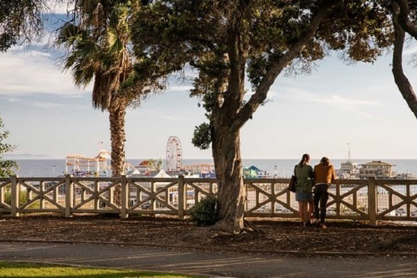 Palisades Park em Santa Mônica 