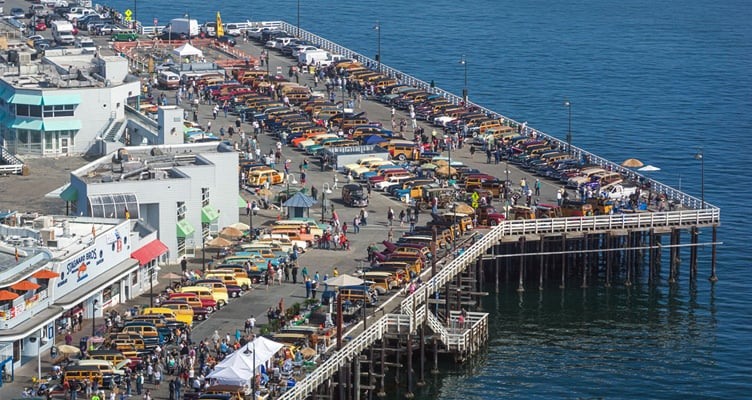 Ponto turístico Santa Cruz Wharf em Santa Cruz