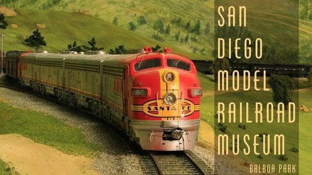 Informações sobre o Museu Model Railroad em San Diego