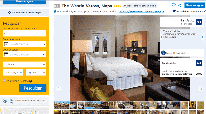 Estadia no Hotel The Westin Verasa em Napa Valley 