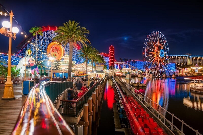 Parque de diversão Disneyland - Califórnia