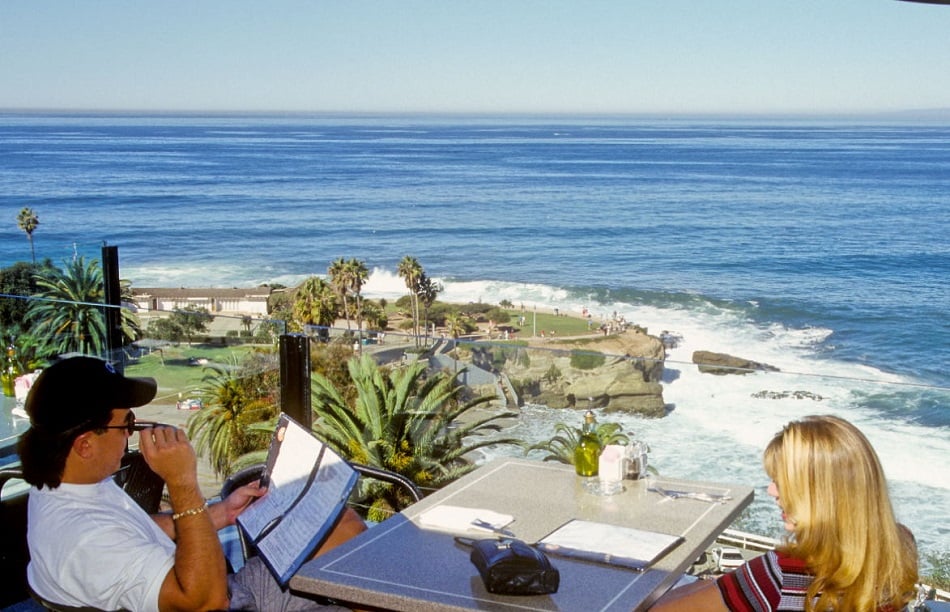 Restaurantes com vista para a praia de La Jolla em San Diego