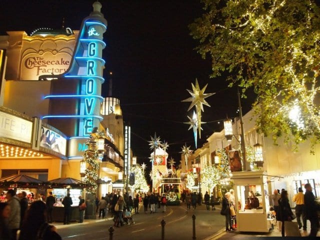 Shopping The Grove Mall em Los Angeles