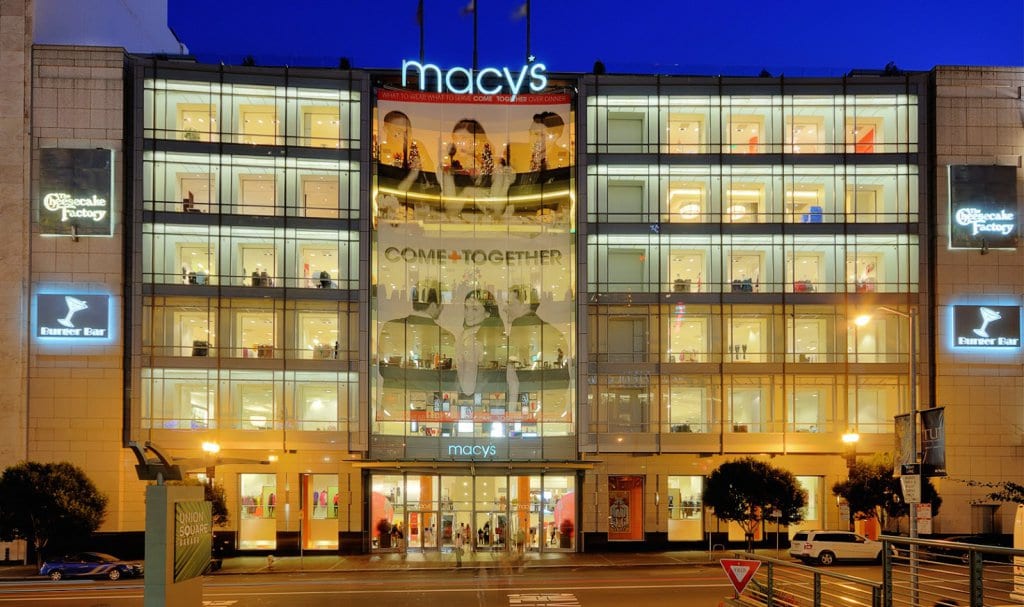 Loja de departamentos Macy's em San Francisco 