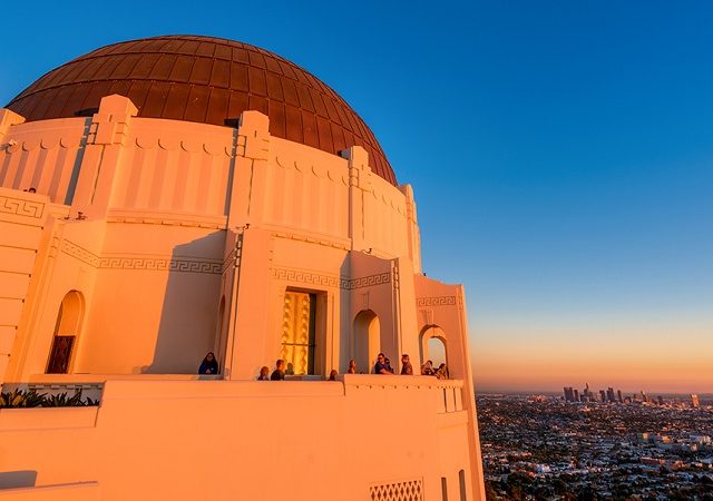 Observatório Griffith Park em Los Angeles