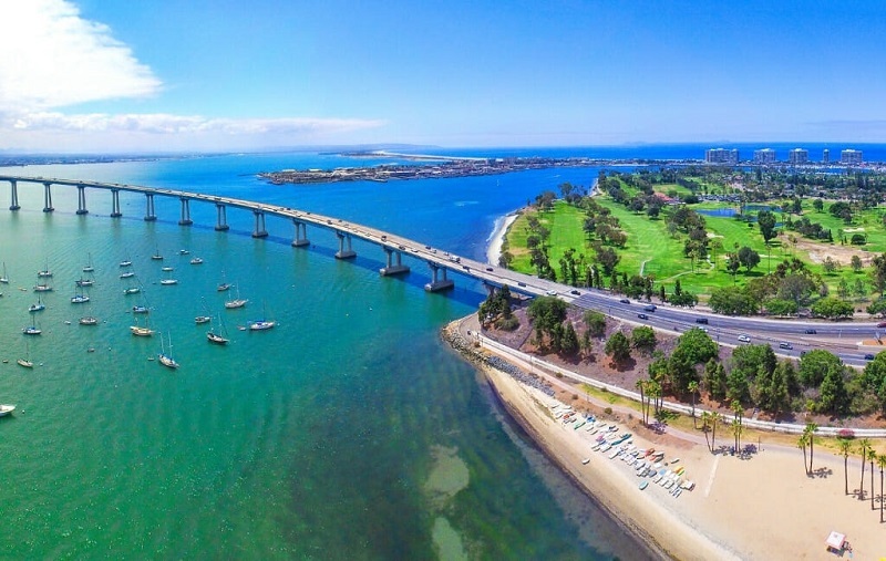 Ilha de Coronado em San Diego