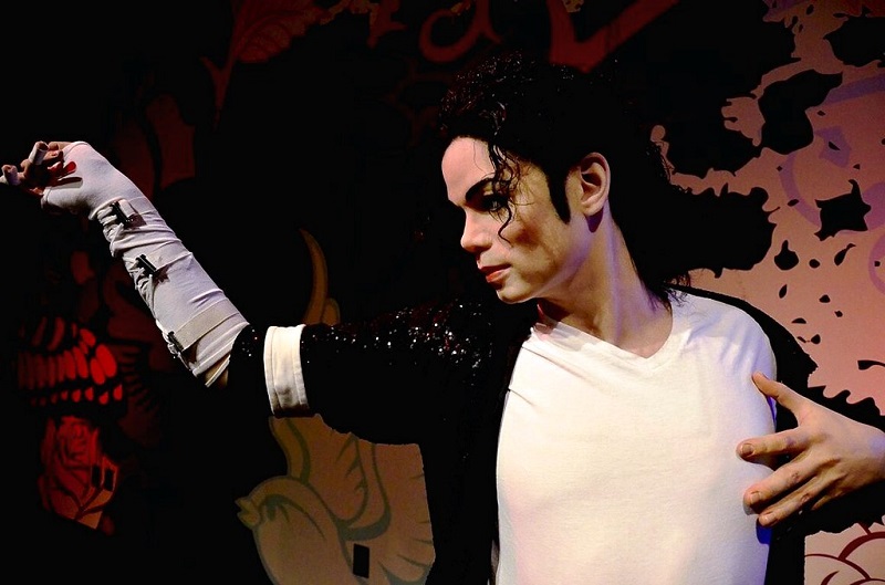 Michael Jackson no museu de cera Madame Tussauds Hollywood