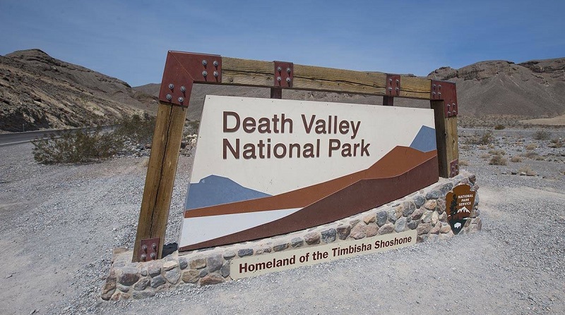 Parque Nacional do Vale da Morte na Califórnia