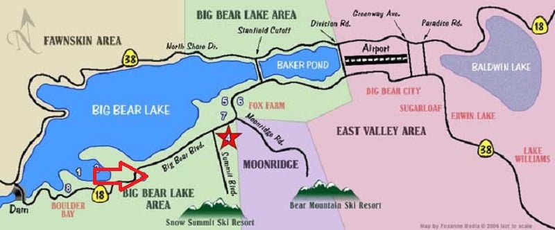 Onde ficar em Big Bear Mountain: Melhores regiões