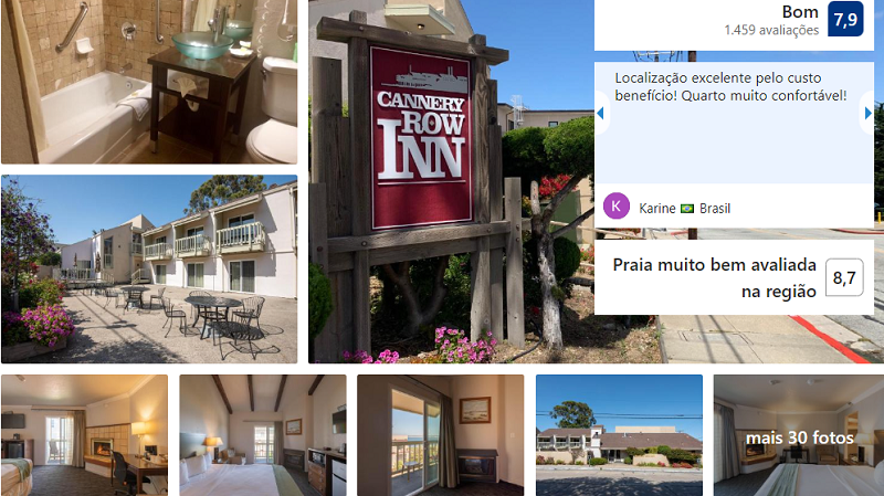 Hotel Cannery Row Inn em Monterey