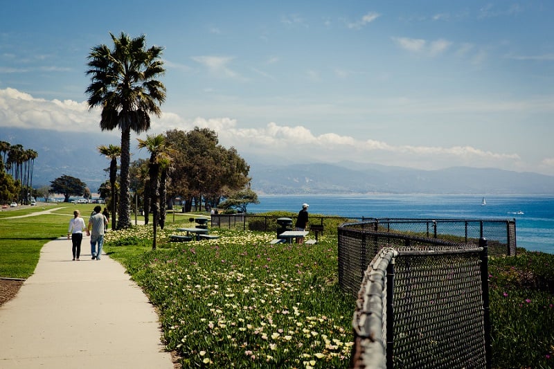 Shoreline Park em Santa Bárbara