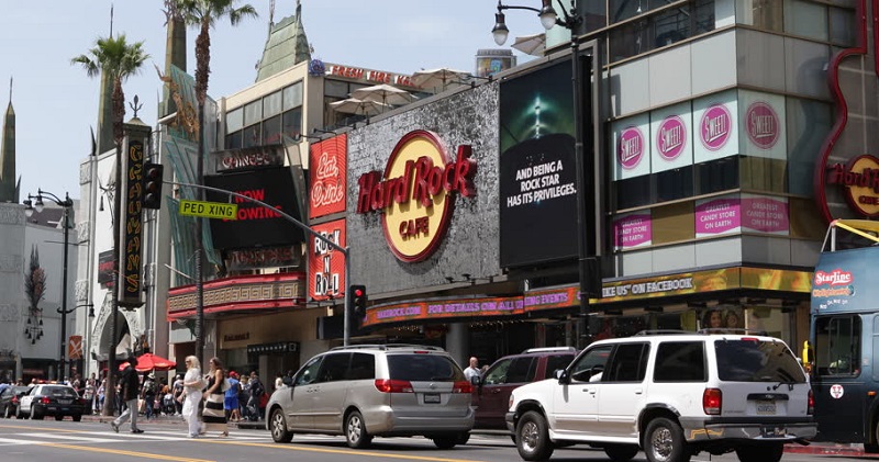 Informações sobre o Hard Rock Café Hollywood Boulevard Los Angeles
