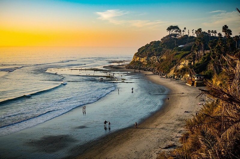 Praia em San Diego