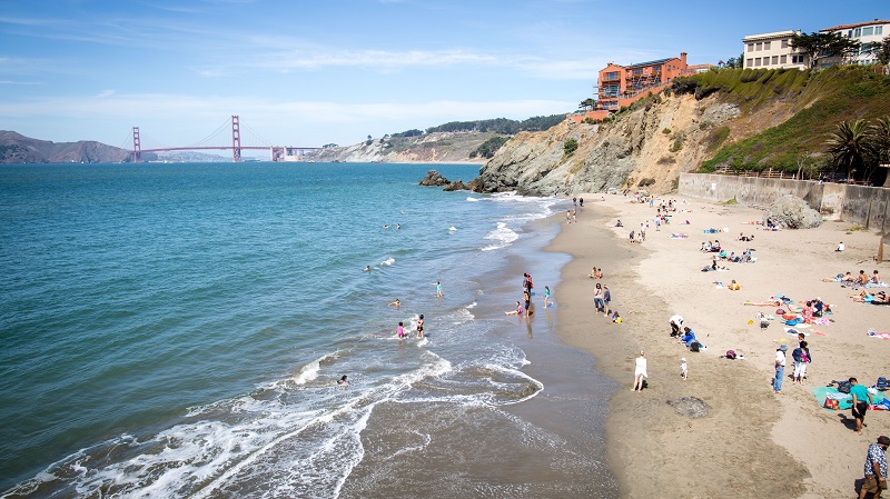 Praia em San Francisco - Califórnia
