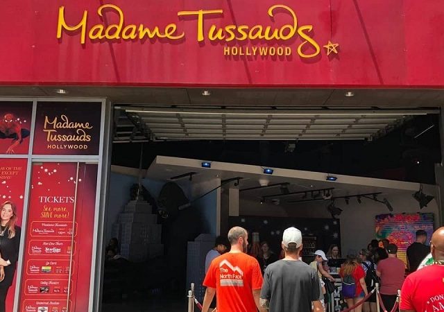 Ingresso do Madame Tussauds em Los Angeles