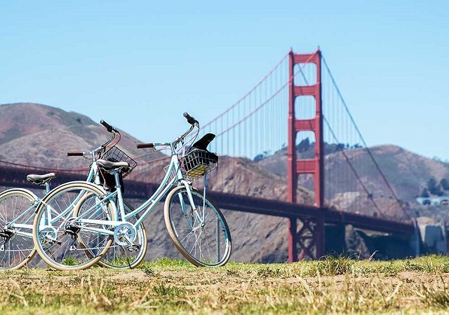 Tour de bicicleta pela baía de San Francisco