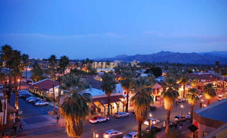 Noite em Palm Springs