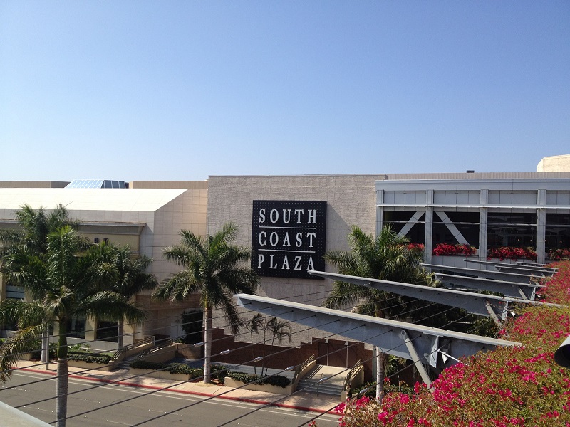 Shopping South Coast Plaza em Anaheim