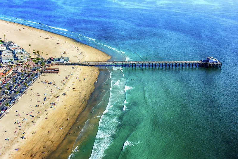 Praia de Newport Beach - Califórnia