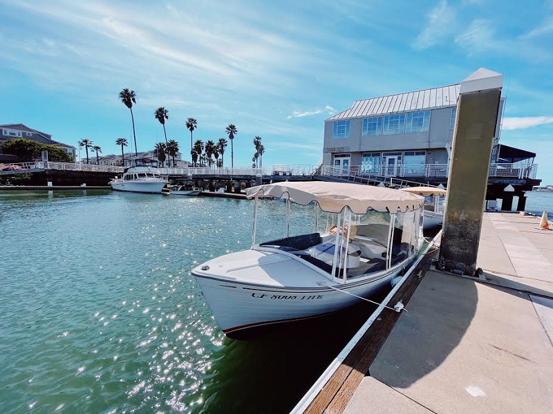 Tour de barco elétrico por Marina del Rey